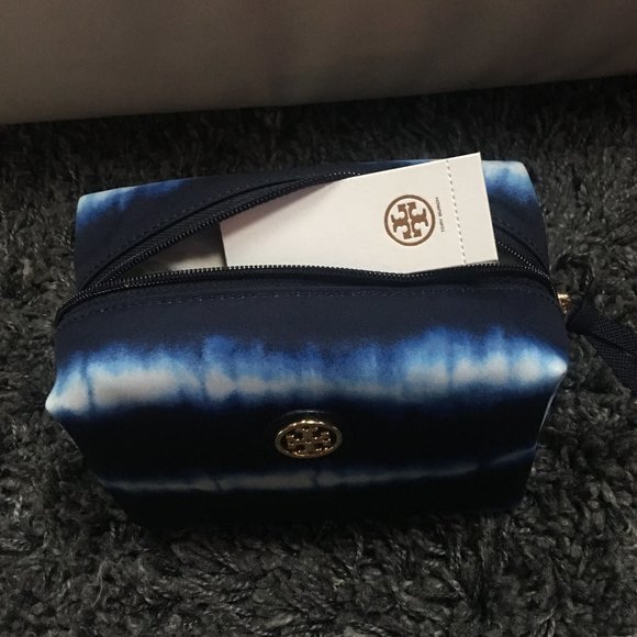 Tory Burch Printed Brigitte Cosmetic Pouch - Picture 6 of 7